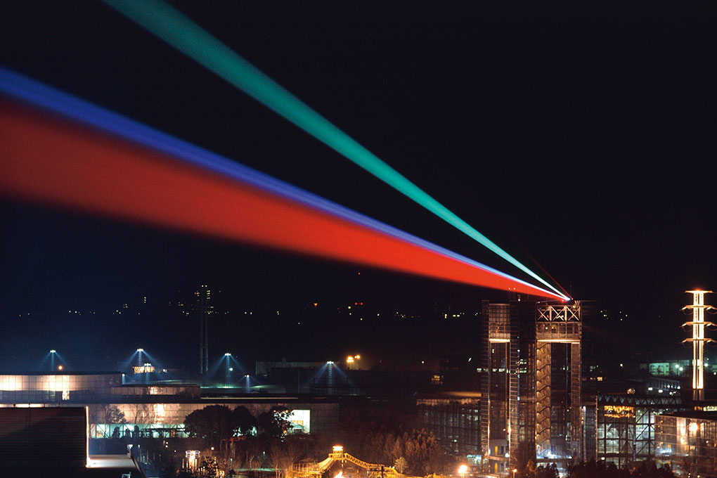 Laser System EXPO'85 Theme Pavilion, Ibaraki